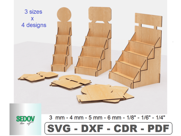 Expositor De Mostrador Para Venta Minorista 2 Creativo Digital